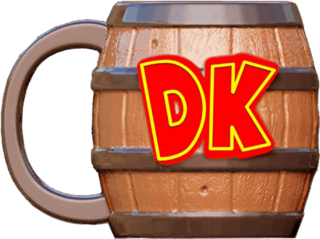 Donkey Kong Barrel Mug, HD Png Download PNG image with a transparent background, free high-resolution download