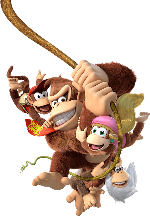 Nintendo Donkey Kong Country Tropical Wii U , Png Download - Donkey Kong Tropical Freeze Png, Transparent Png PNG image with a transparent background, free high-resolution download