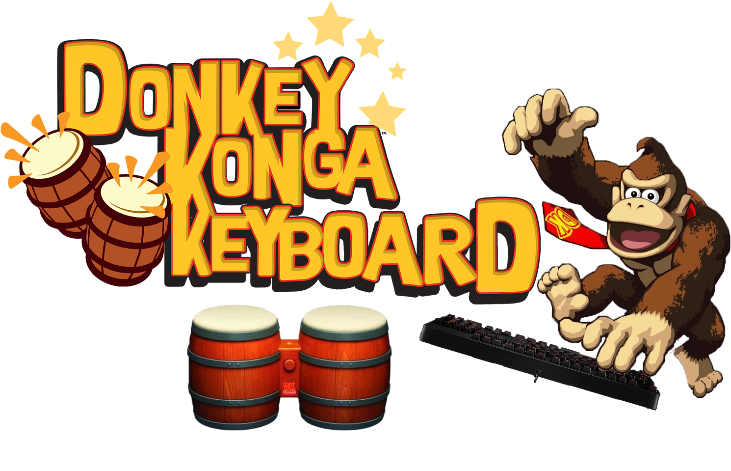 Donkey Konga Bongos Transparent, HD Png Download PNG image with a transparent background, free high-resolution download