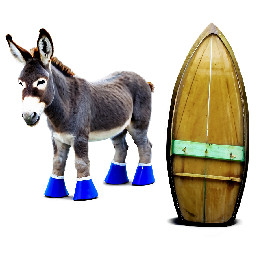 Donkey On The Beach Png Chy