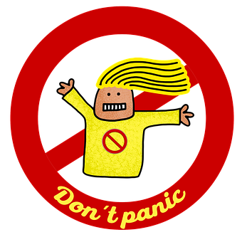 Dont Panic Illustration