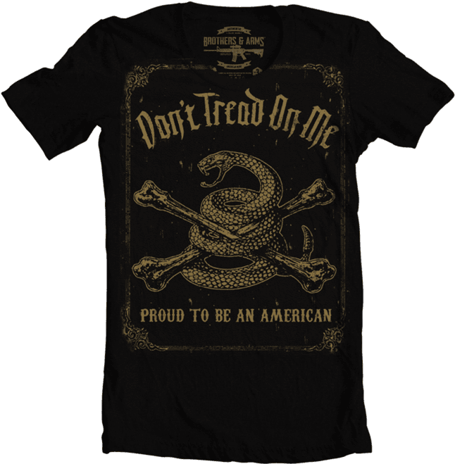 Dont Tread On Me T Shirt Design