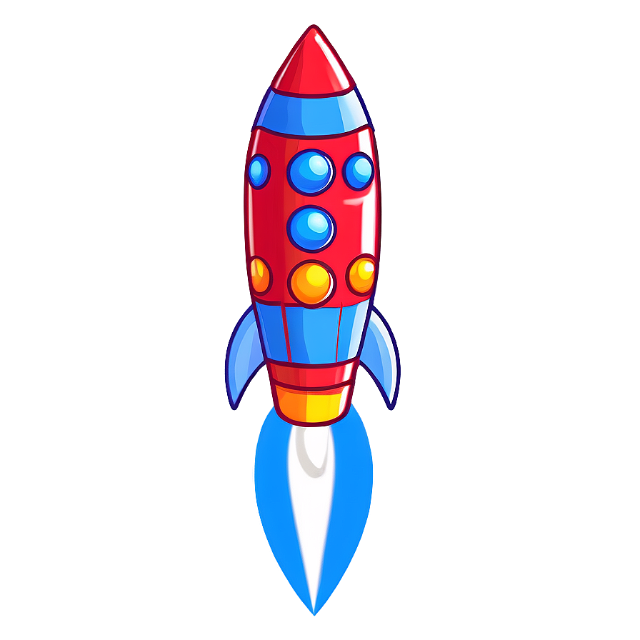 Doodle Pop Rocket PNG 06242024 PNG with transparent background