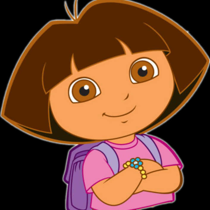 Dora The Explorer Cartoon Character