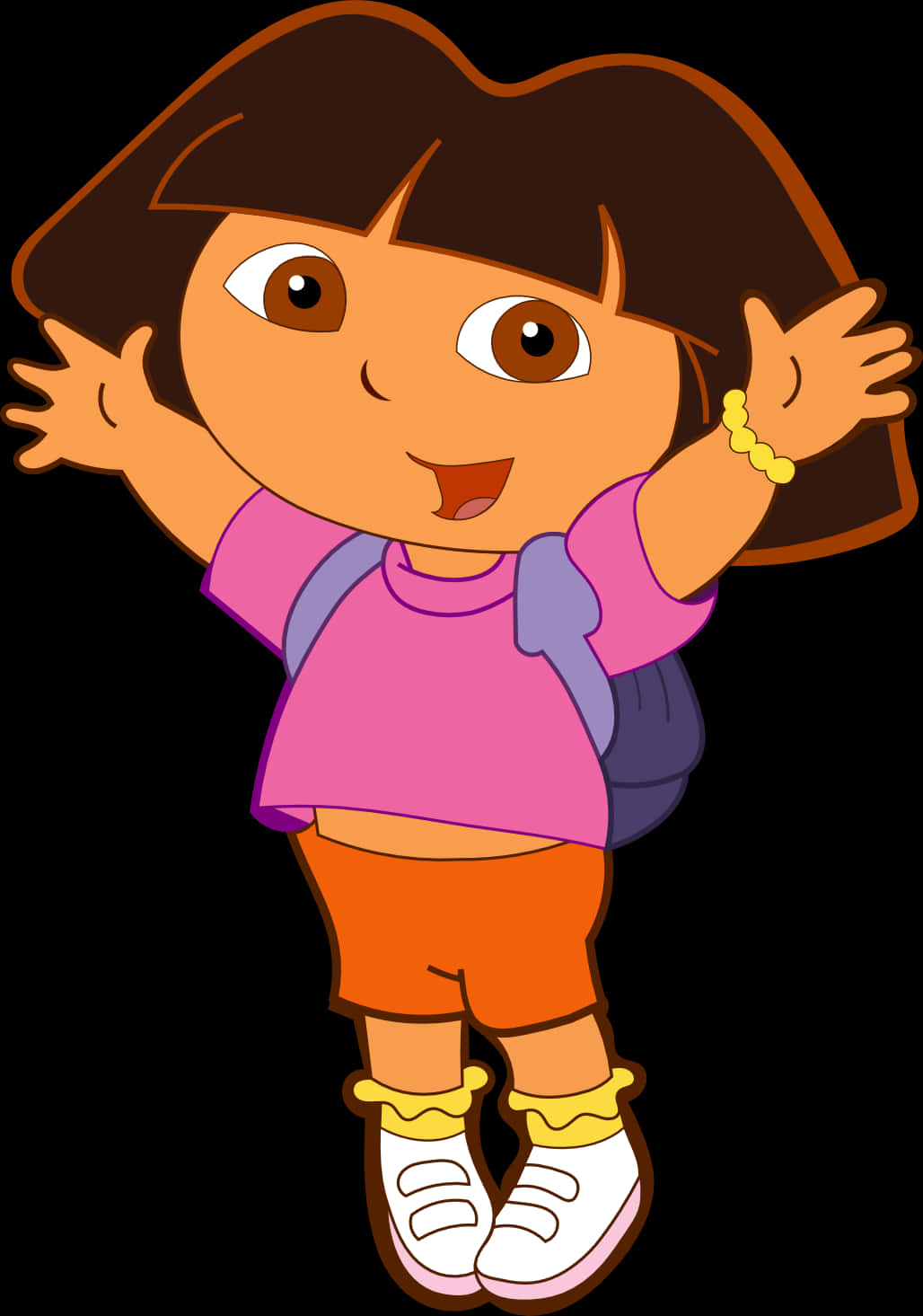 Dora The Explorer Cartoon Character