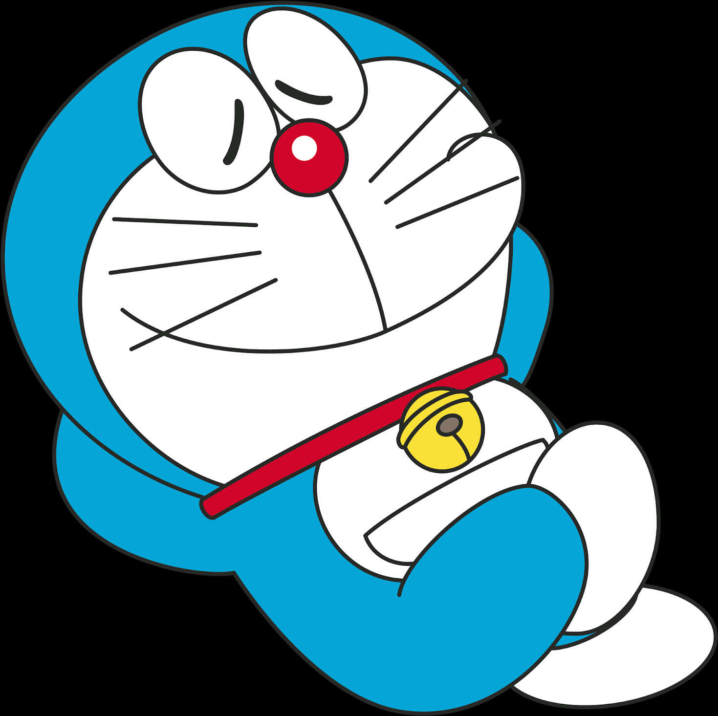 Doraemon Classic Profile PNG with transparent background