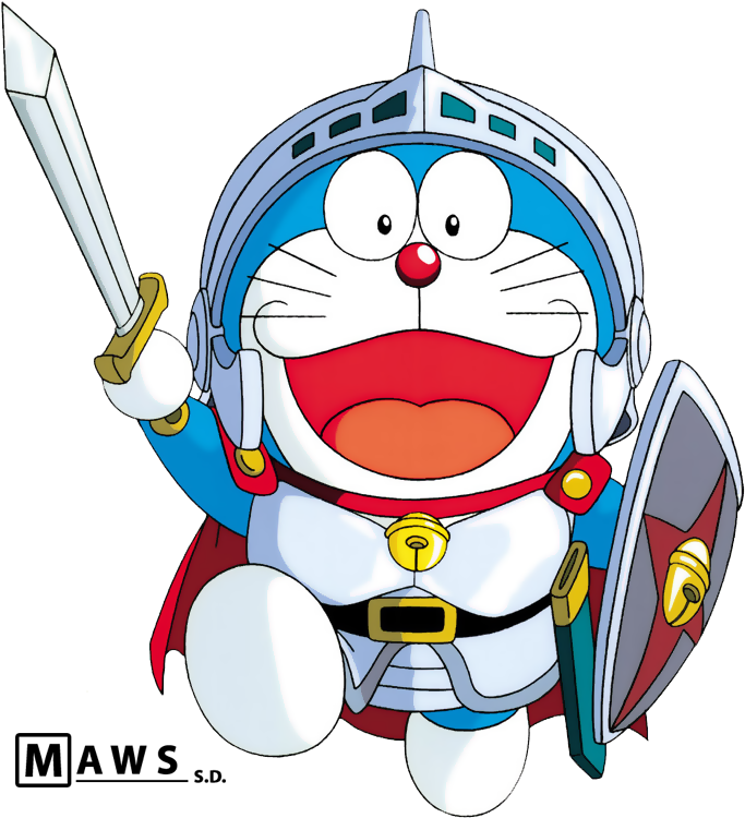 Doraemon Knight Illustration