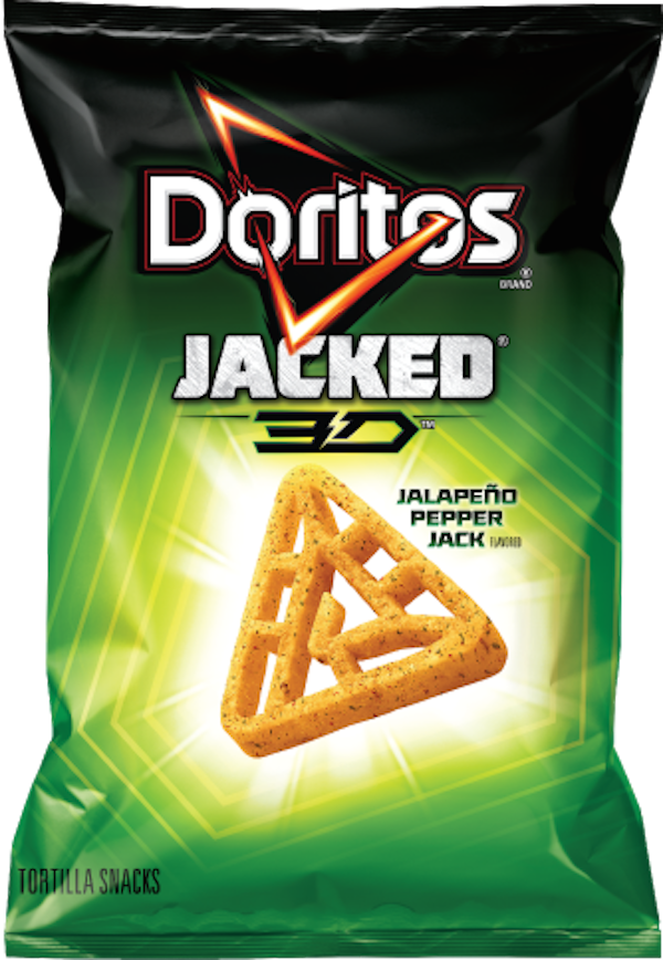 Doritos Jacked Jalapeno Pepper Jack Flavor