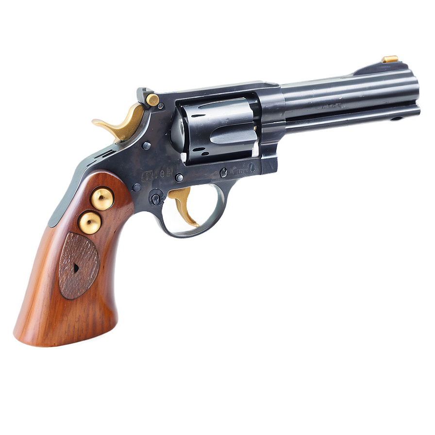 Double-action Revolver Png 05242024