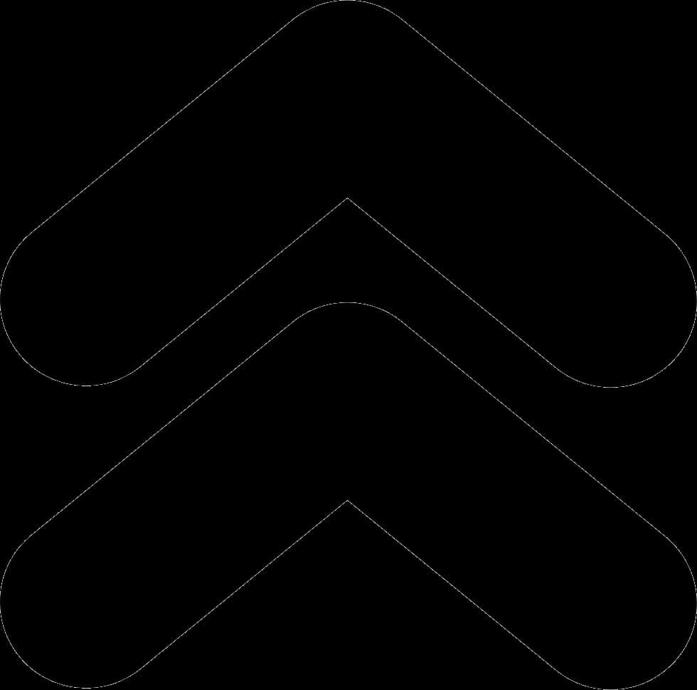 Double Arrow Png -up Arrow Transparent Images - Double Up Arrow Icon, Png Download PNG image with a transparent background, free high-resolution download