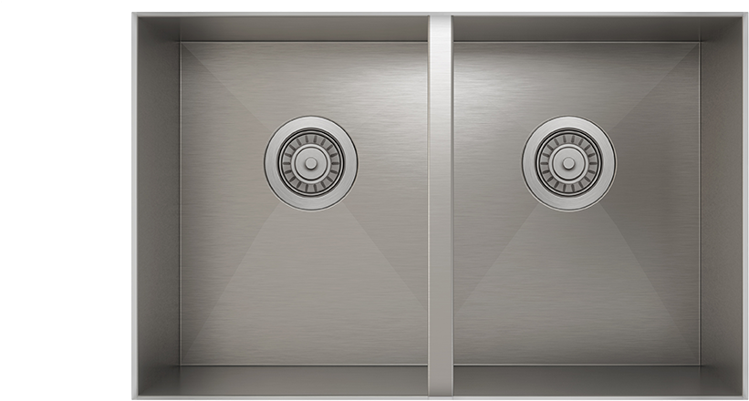 Stainless Steel Kitchen Sink, Handcrafted - Kitchen Sink, HD Png Download PNG with transparent background
