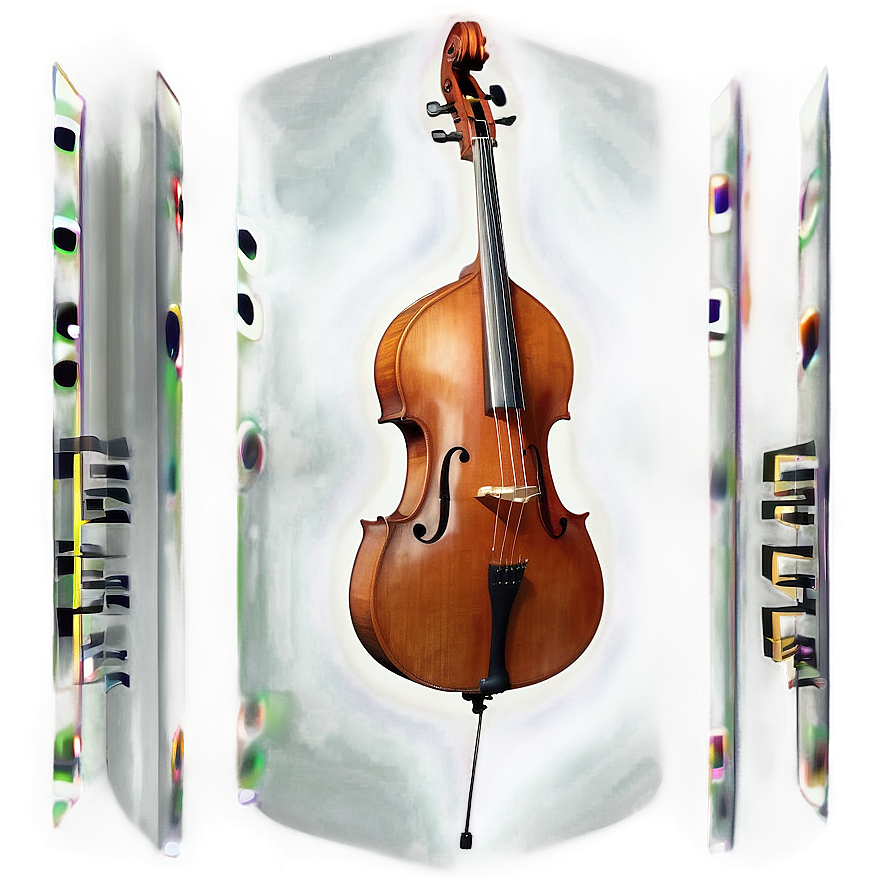 Double Bass And Clef Png 79