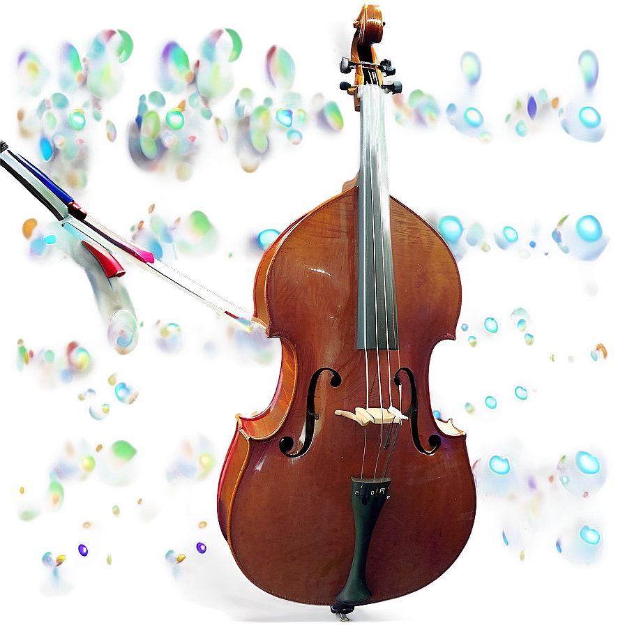 Double Bass In Orchestra Png 06242024