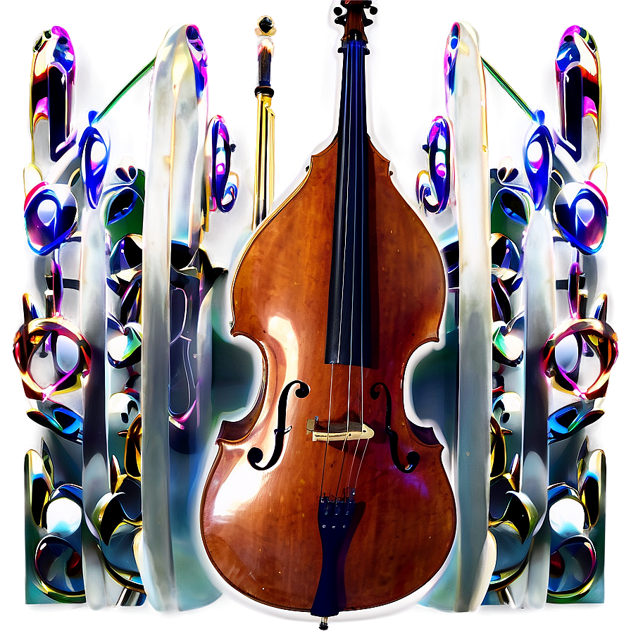 Double Bass On Stage Png Rkd39