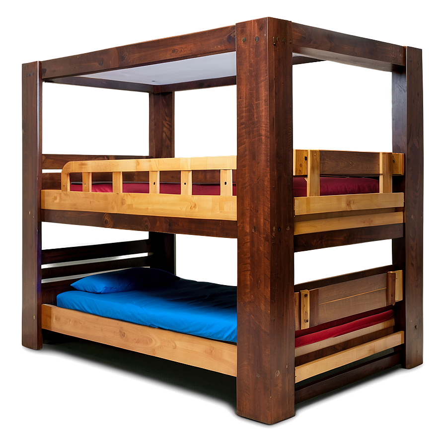 Double Bunk Bed PNG tex28 PNG image with a transparent background, free high-resolution download