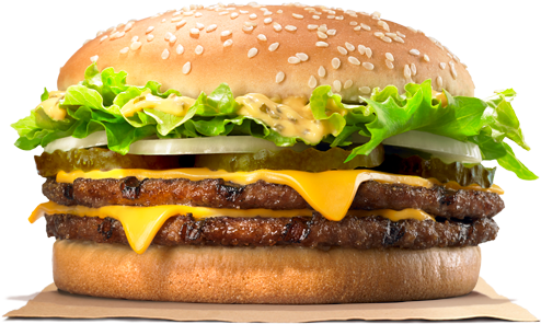 Because You Can Always Ask For More, We Think It Will - Big King Burger King PNG with transparent background