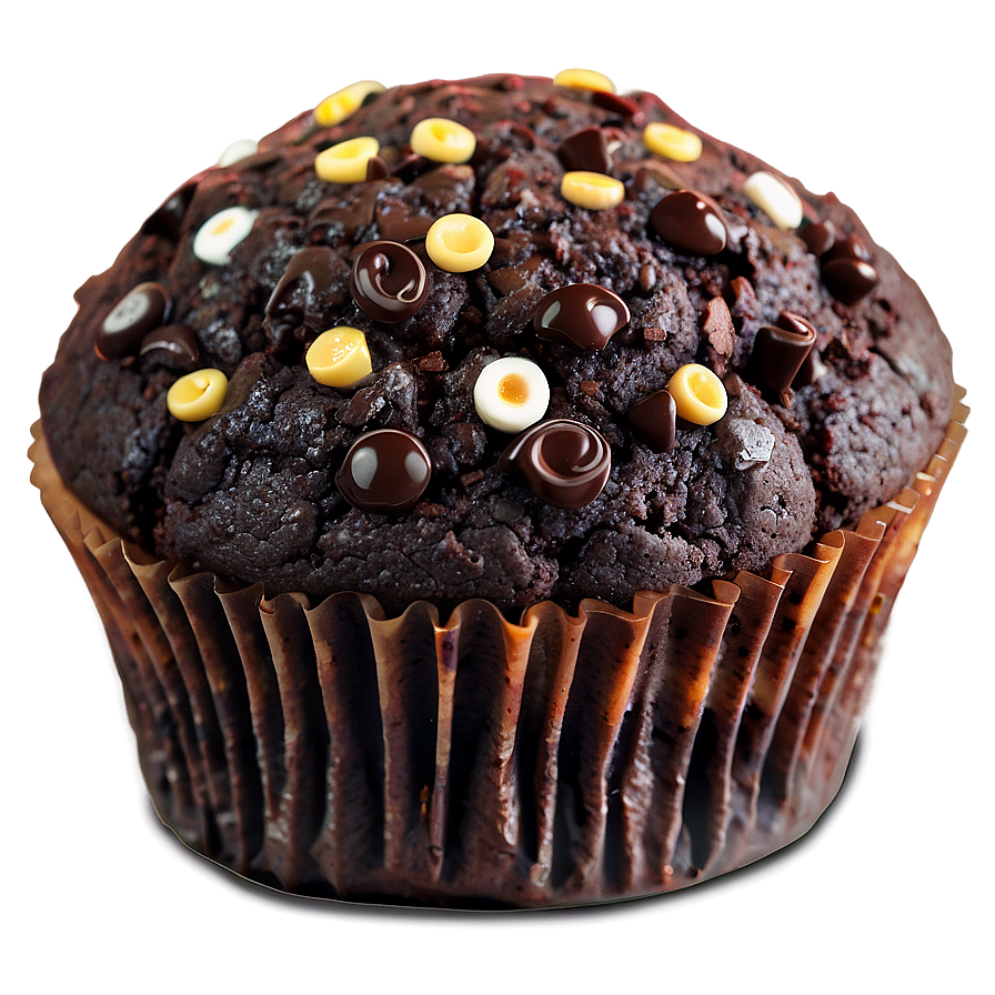 Double Chocolate Muffin Png Ytm