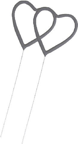 12inch Heart Shaped Sparklers 2 48 - Heart, HD Png Download PNG image with a transparent background, free high-resolution download
