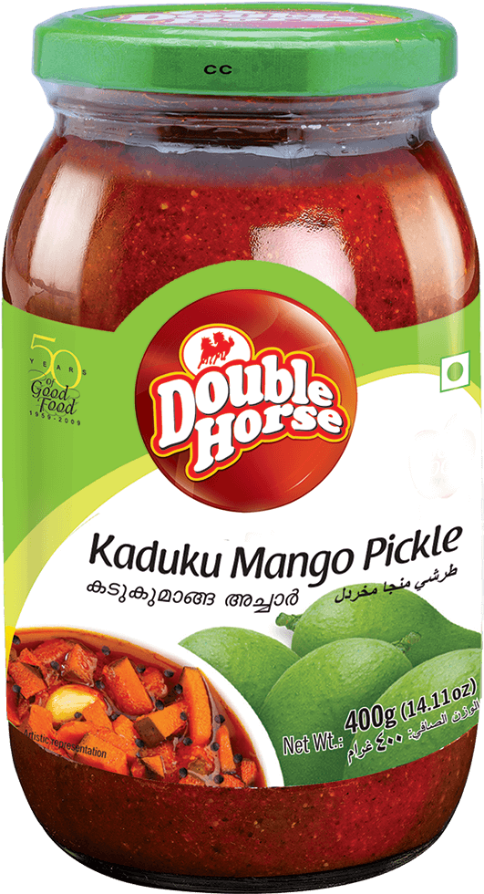 Double Horse Kaduku Mango Pickle Jar