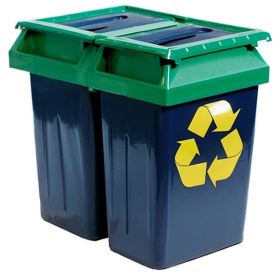 Double Recycle Bin Png 06132024