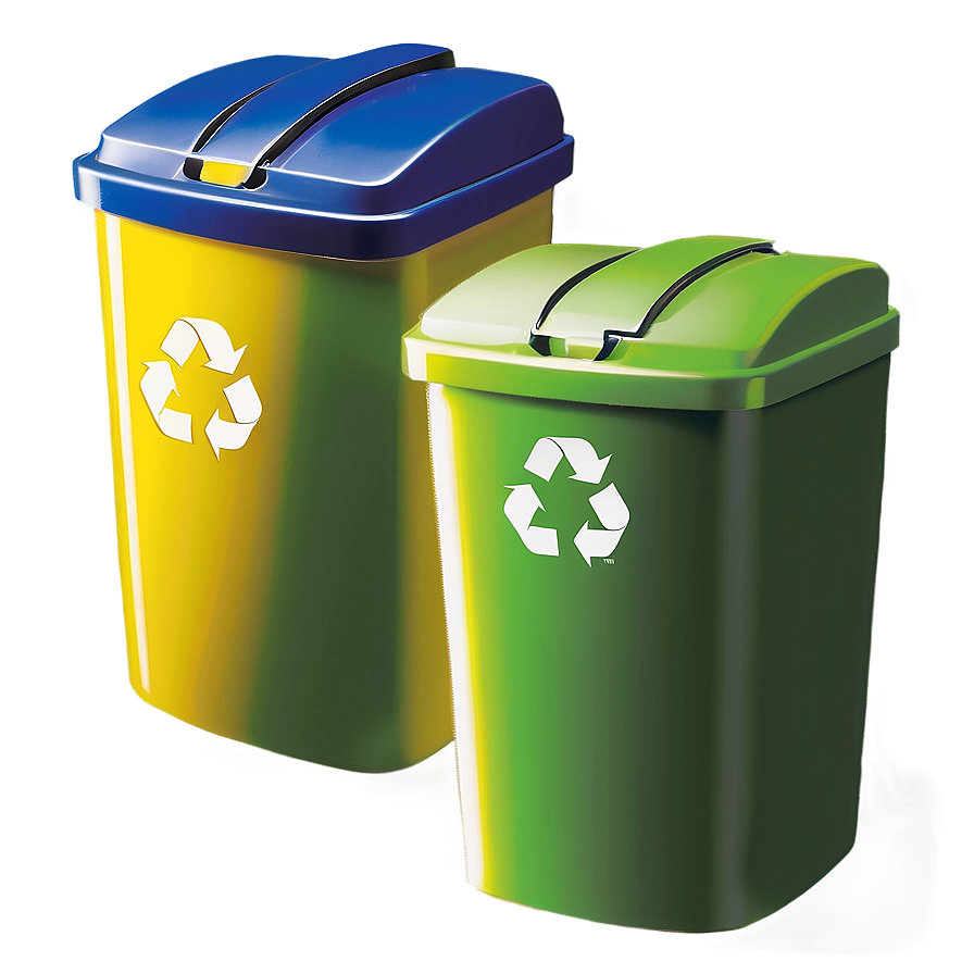 Double Recycle Bin Png Oxl