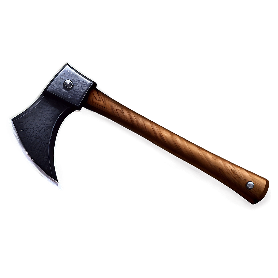 Double-Sided Axe Art PNG 9 PNG with transparent background