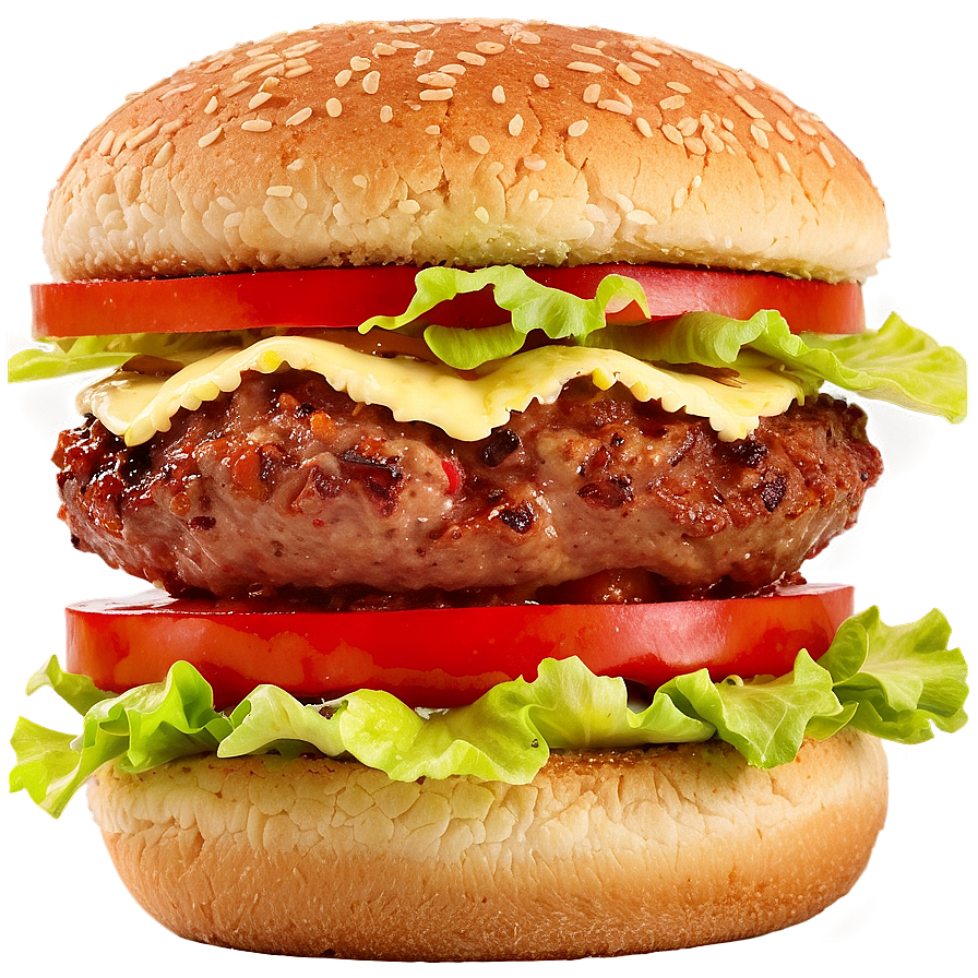 Double Stack Hamburger Png Bmr