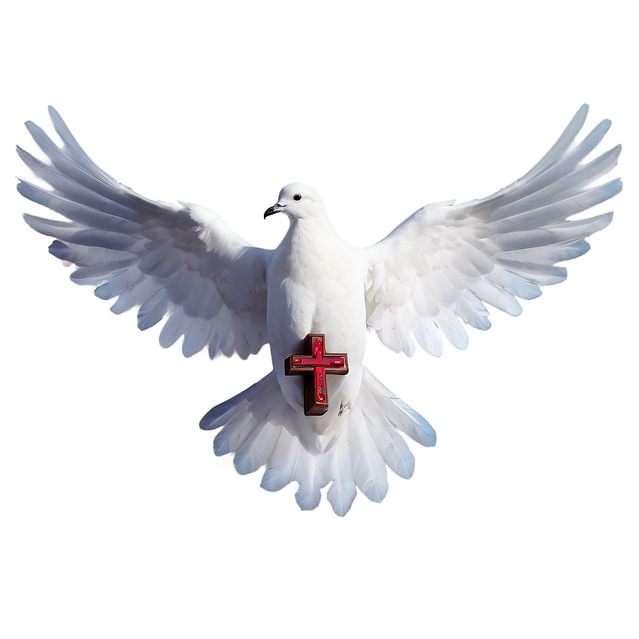 Dove And Cross Png 05042024