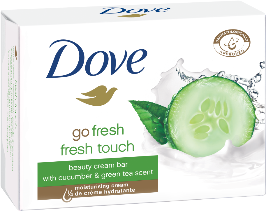 Dove Soap Cucumber And Green Tea, HD Png Download PNG with transparent background
