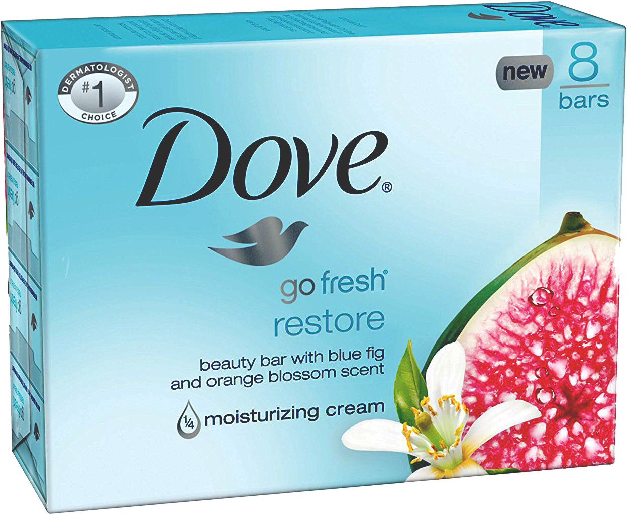 Go Fresh Dove Soap, HD Png Download PNG with transparent background