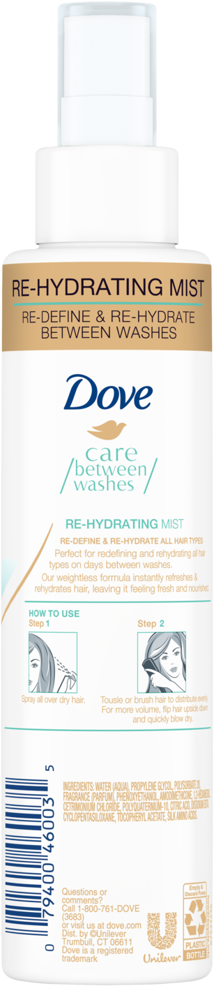 Dove Rehydrating Mist Hair Care Product