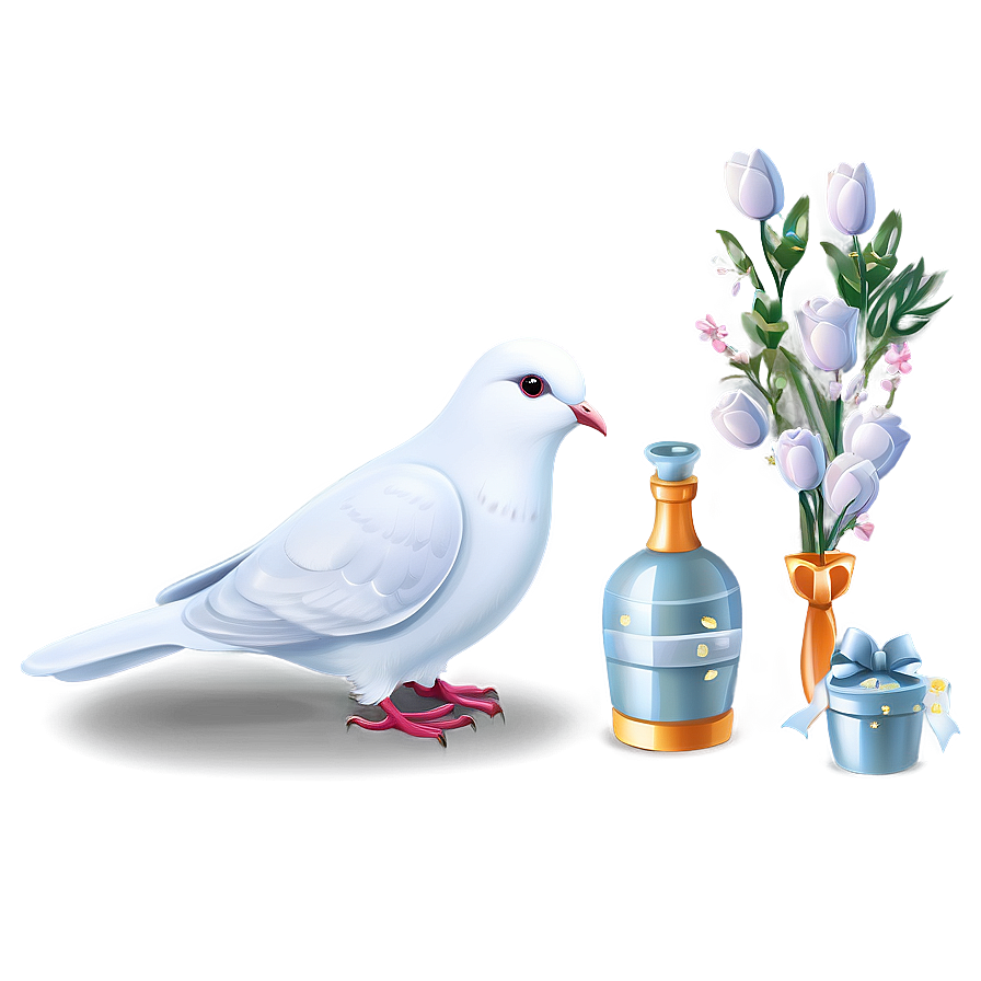 Dove Wedding Icon Png Mkw7