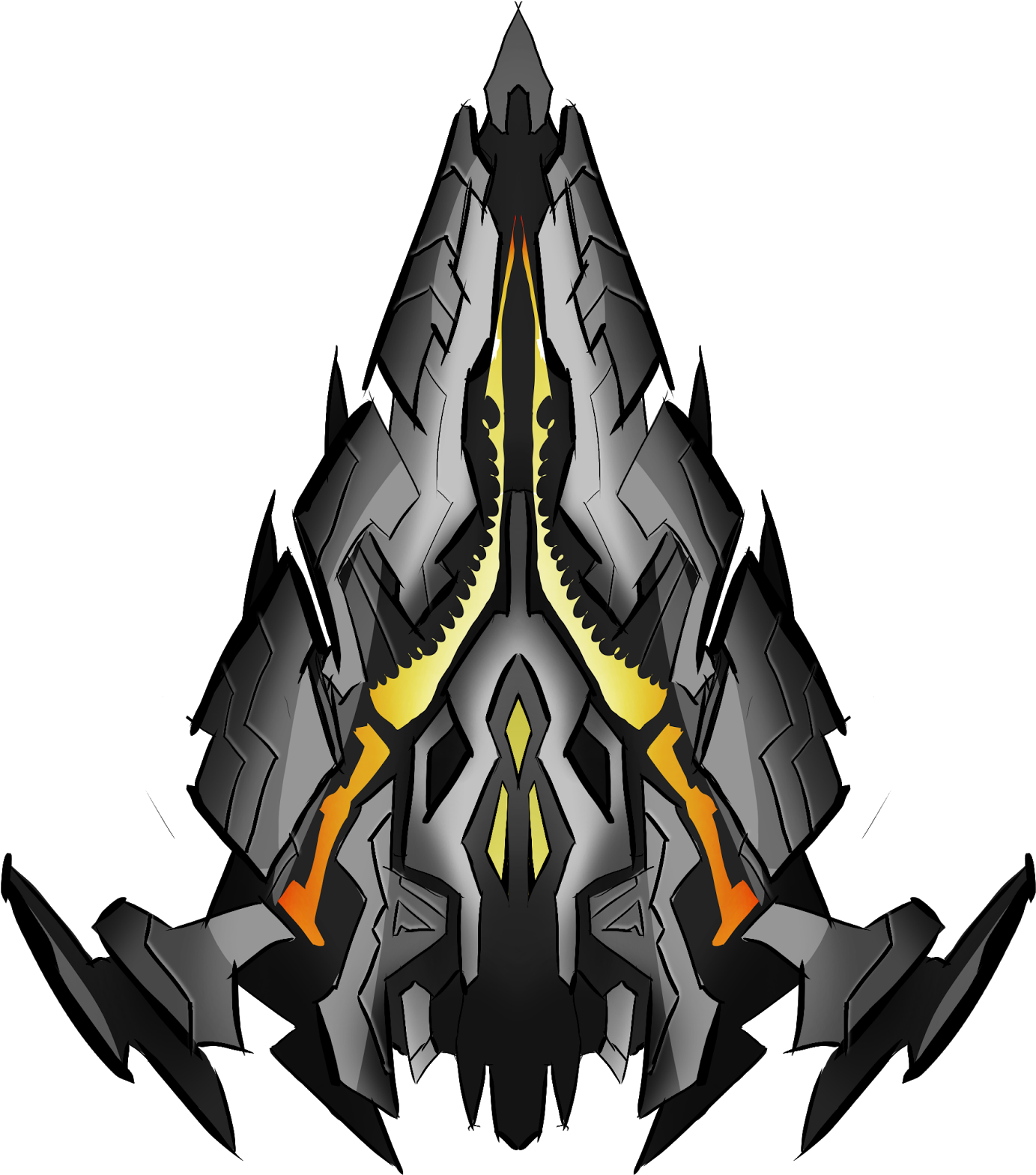Download 2d Spaceship Png - Spaceship Sprite Png, Transparent Png PNG with transparent background