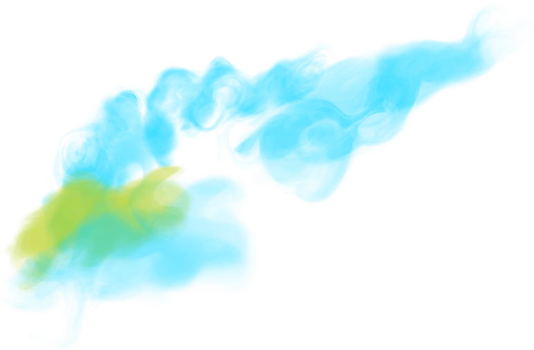 Blue Smoke PNG with transparent background