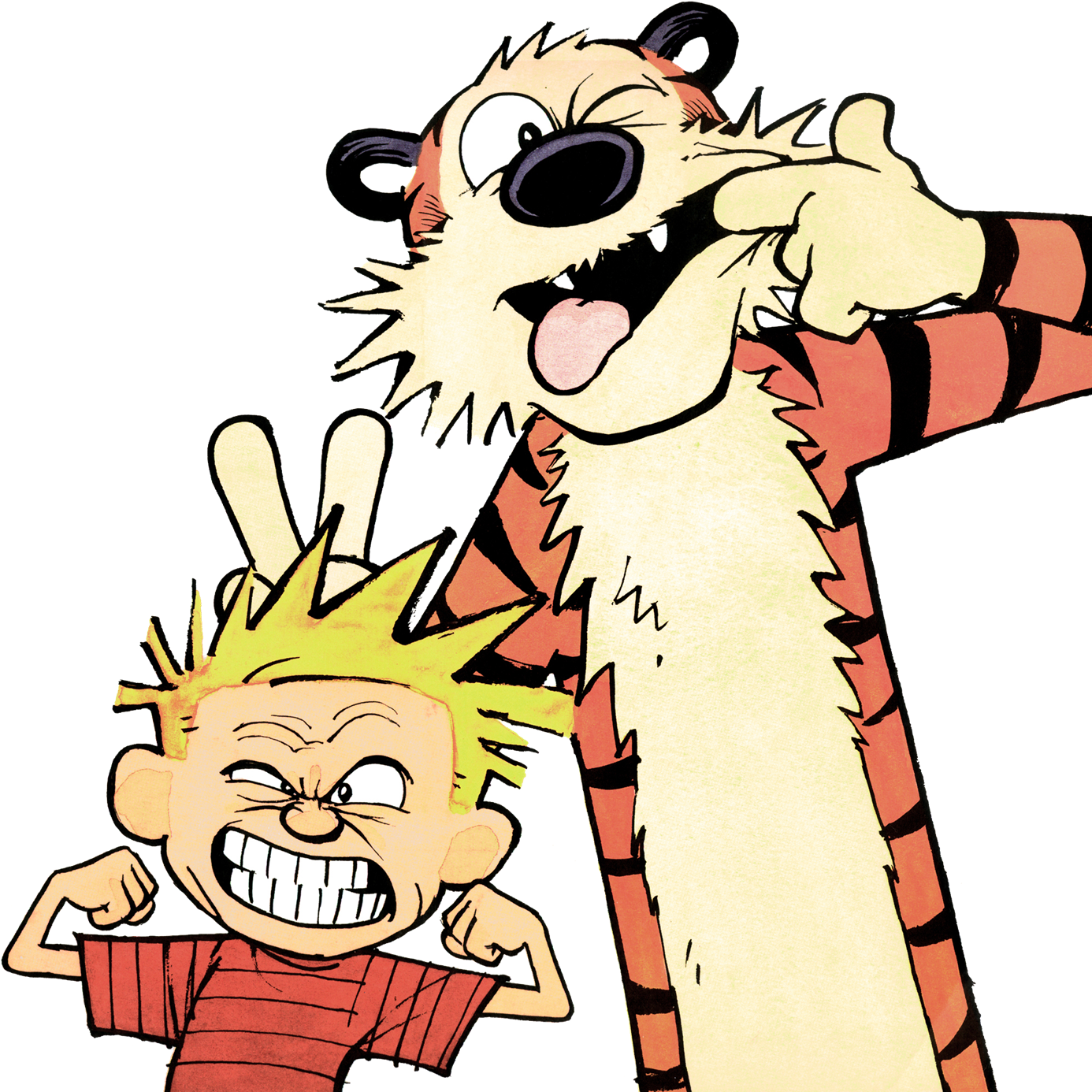 Download Calvin And Hobbes Png File - Calvin And Hobbes Color, Transparent Png PNG with transparent background