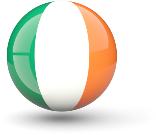 Download Flag Icon Of Ireland At Png Format - Ireland Flag Ball Png, Transparent Png PNG with transparent background