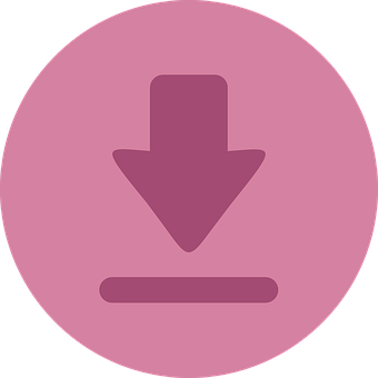 Download_ Icon_ Purple_ Background PNG with transparent background