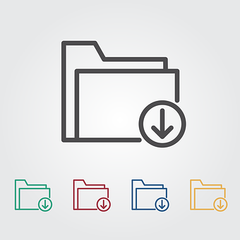 Download Icon Set PNG with transparent background