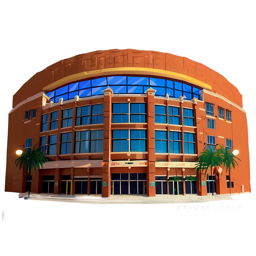 Downtown Baseball Stadium Skyline Png 35