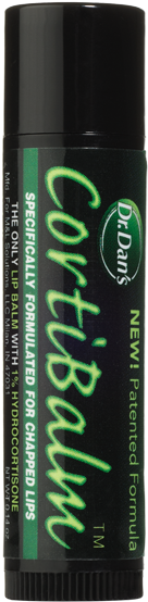 Dr Dans Corti Balm Lip Balm PNG with transparent background