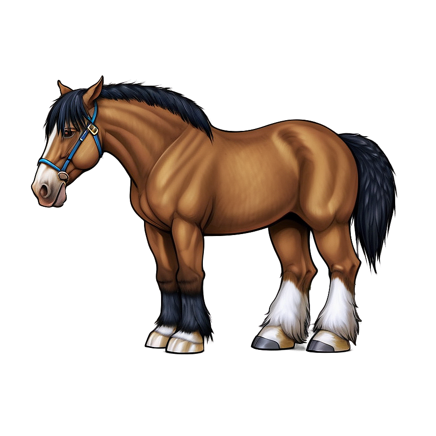 Draft Horse Png 05032024