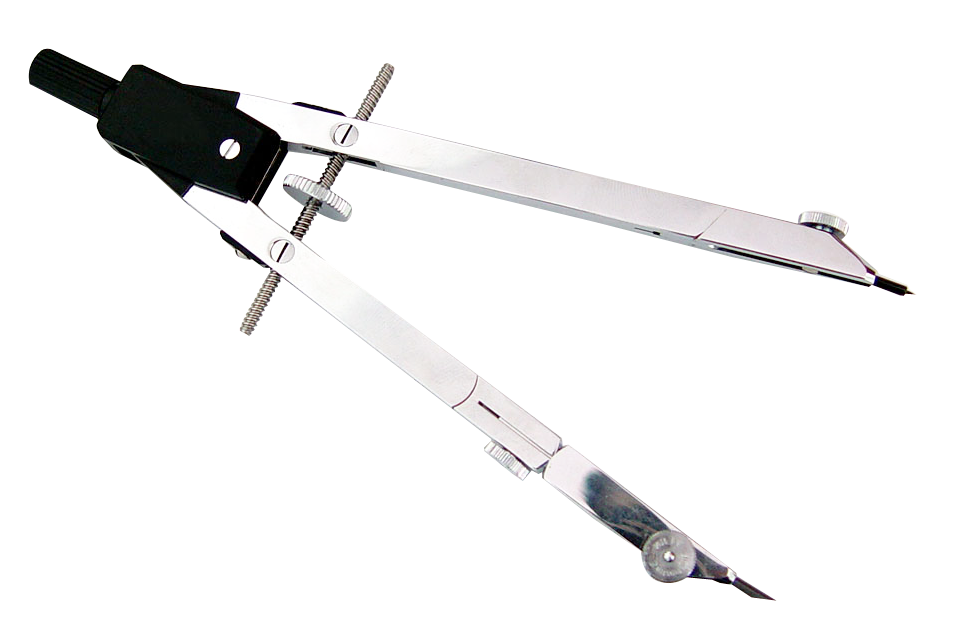 Drafting Compass Tool PNG with transparent background