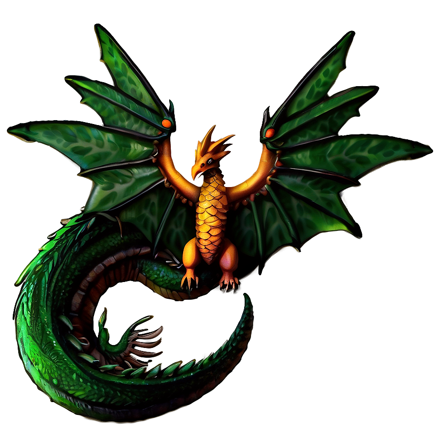 Dragon And Phoenix Png 50