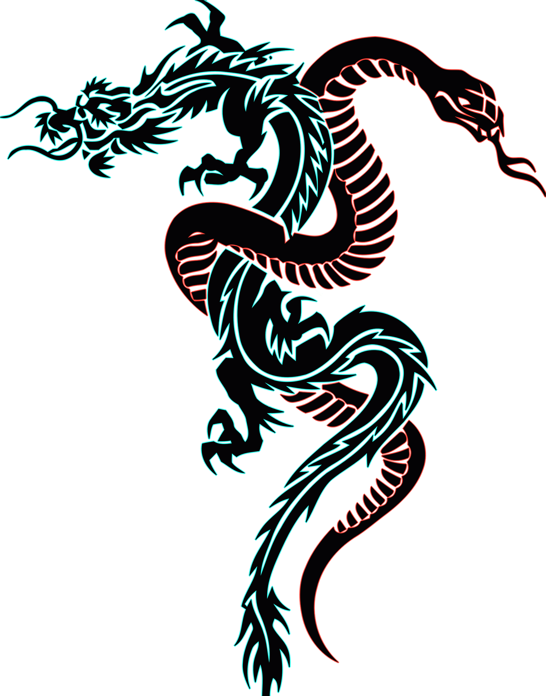 Dragon Arm Tattoo Design