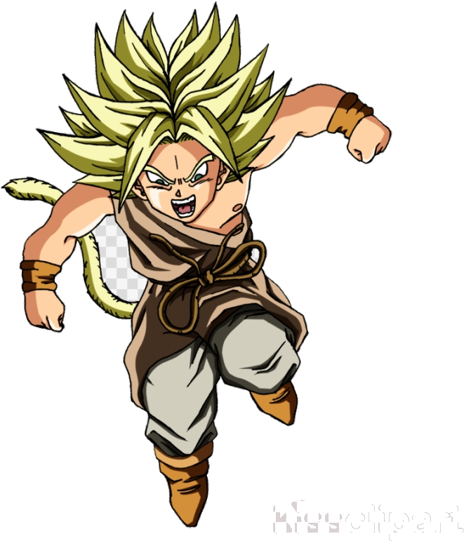 Dragon Ball Clipart Gohan Goku Broly Kid Free Transparent - Broly Kid, HD Png Download PNG with transparent background