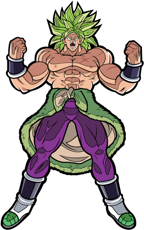 Dragon Ball Super - Broly Figpin Xl, HD Png Download PNG with transparent background