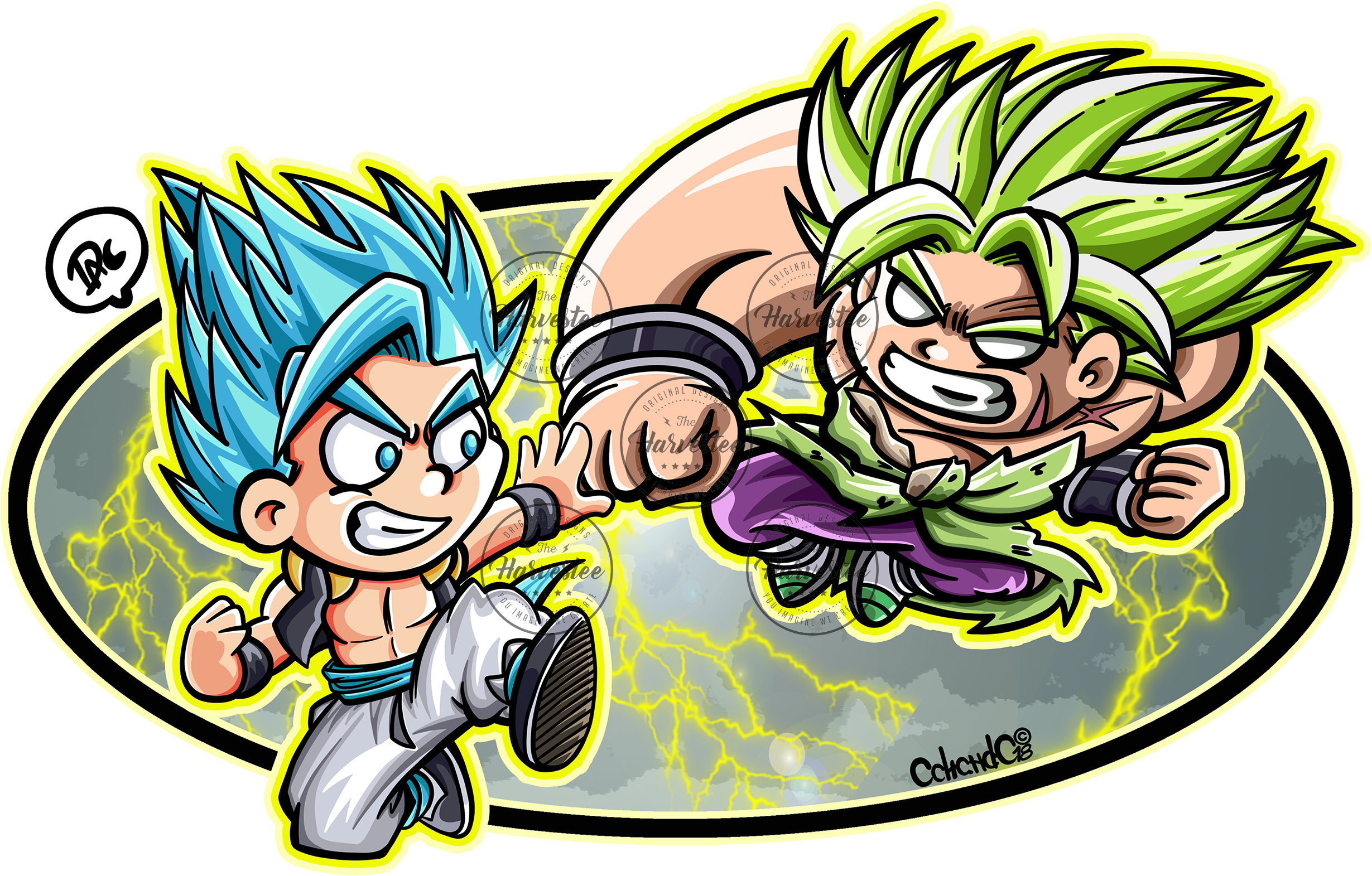 Dragon Ball Super Gogeta Vs Broly Chibi, Manga Y Anime - Chibi Dragon Ball Super Broly, HD Png Download PNG with transparent background