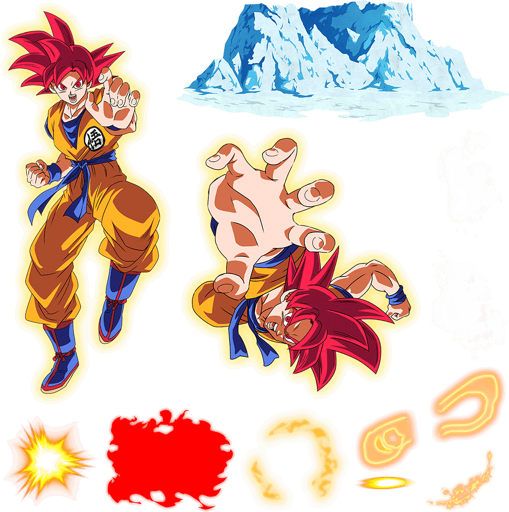 Dragon_ Ball_ Super_ Saiyan_ Stickers_ Collection