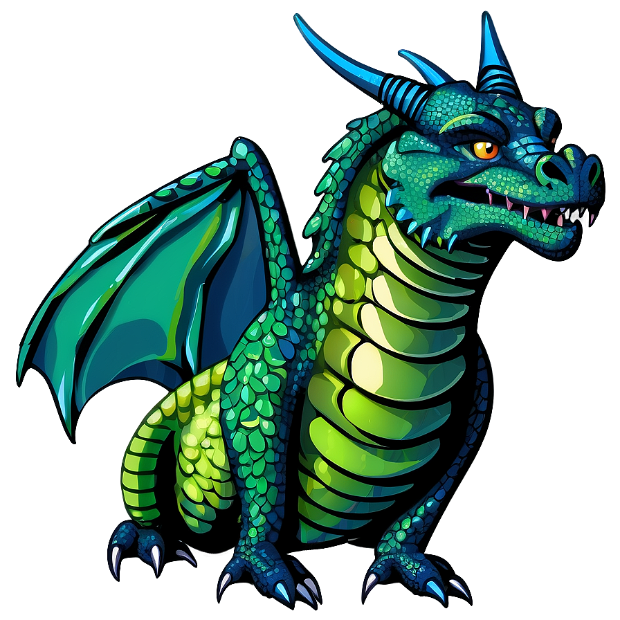 Dragon Clipart B