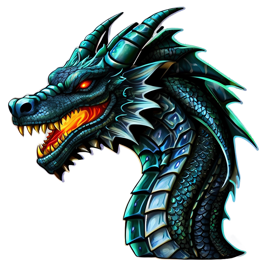 Dragon Head Clipart Png Vxt